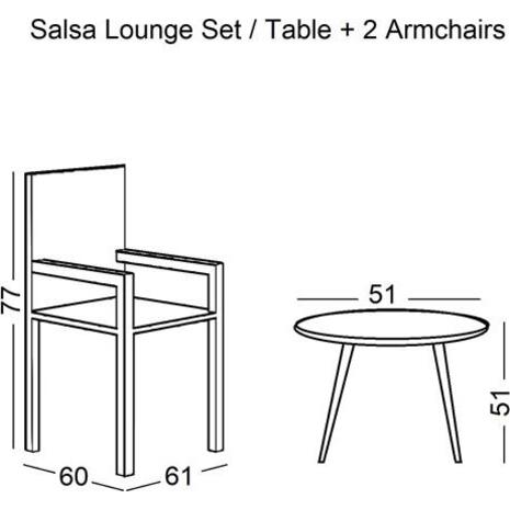 Σετ κήπου- βεράντας 3 τεμαχίων SALSA Lounge Set Καθιστικό Μέταλλο Μαύρο - Γυαλί - Wicker Φυσικό: Τραπεζάκι+2 Πολυθρόνες [Ε-00021709] Ε274,S - Ανακάλυψε ποιοτικά και μοντέρνα Σετ Κήπου-Βεράντας και Έπιπλα για όλους τους χώρους από το Οikonomou-shop.